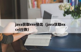 java获取exe输出（java获取excel行数）
